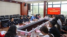 自治区财政厅动态监控系统建设攻关 小组到我校进行调研