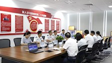 我校领导带队到广西华保盛物业服务集团公司开展访企拓岗