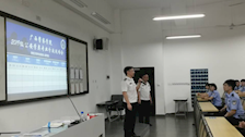 我校组织开展2019级公安专业大类招生分流现场选专业活动