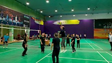 体育健身迎校庆——学校气排球比赛拉开帷幕