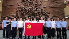 马克思主义学院开展红色基地打卡主题党日活动