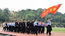 广西警察学院首届体育节开幕，侦查学院惊艳亮相！