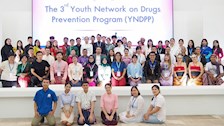 广西警察学院学生交流代表团参加泰国青少年毒品预防教育交流项目 
