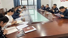 政治部党支部开展政治理论集中学习活动