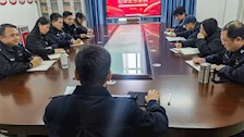 政治部党支部开展支部书记讲党课 “主题党日”活动