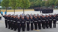 步履铿锵铸警魂 令行禁止练精兵 我院举行2025年秋季学期公安专业学生队列会操比赛