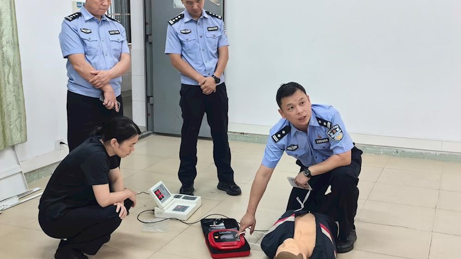 培训学院组织开展AED操作及现场急救培训