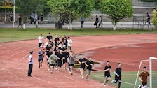 刑事科学技术学院2022届毕业生参加公安专业毕业生第二次摸底体测