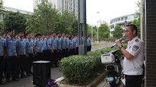 返校进行时｜治安学院安保学子于今日全体返校